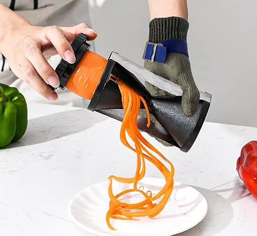 ANSI A9 Cut Resistant Gloves, Upgrade 2.0Food Grade 316Stainless Steel Wire Mesh Metal Gloves,Cutting Gloves Kitchen, Oyster Shucking, Fillet Cutting,Meat Cutting and Metal Processing(M-1PCS)
