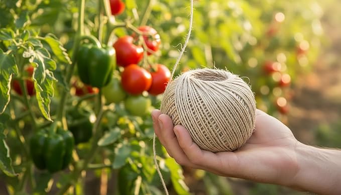 Premium Brazilian Sisal Twine, Natural Fiber 100% Sisal, Heavy-Duty, Ultra Durable, Ideal for DIY Projects, Home Decor, Gardening, Crafting, Gifting, Wrapping (1640 ft / 500 m Ball)