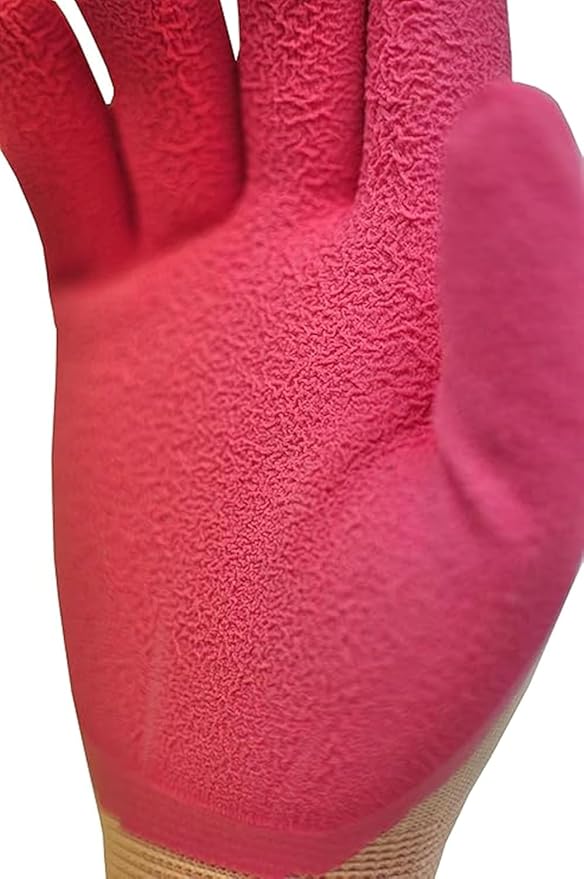 G & F Products Women’s Gardening Gloves, Micro-Foam Coated, Durable, Flexible Nylon Shell, Textured Palm for Maximum Grip