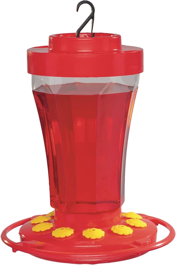 First Nature 3090 32-ounce Hummingbird Flower Feeder