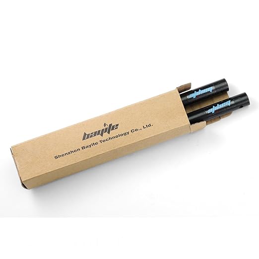 bayite Ferro Rods 1/2" X 5'' XL Survival Fire Starter Drilled Flint Steel Ferrocerium Rod with Toggl