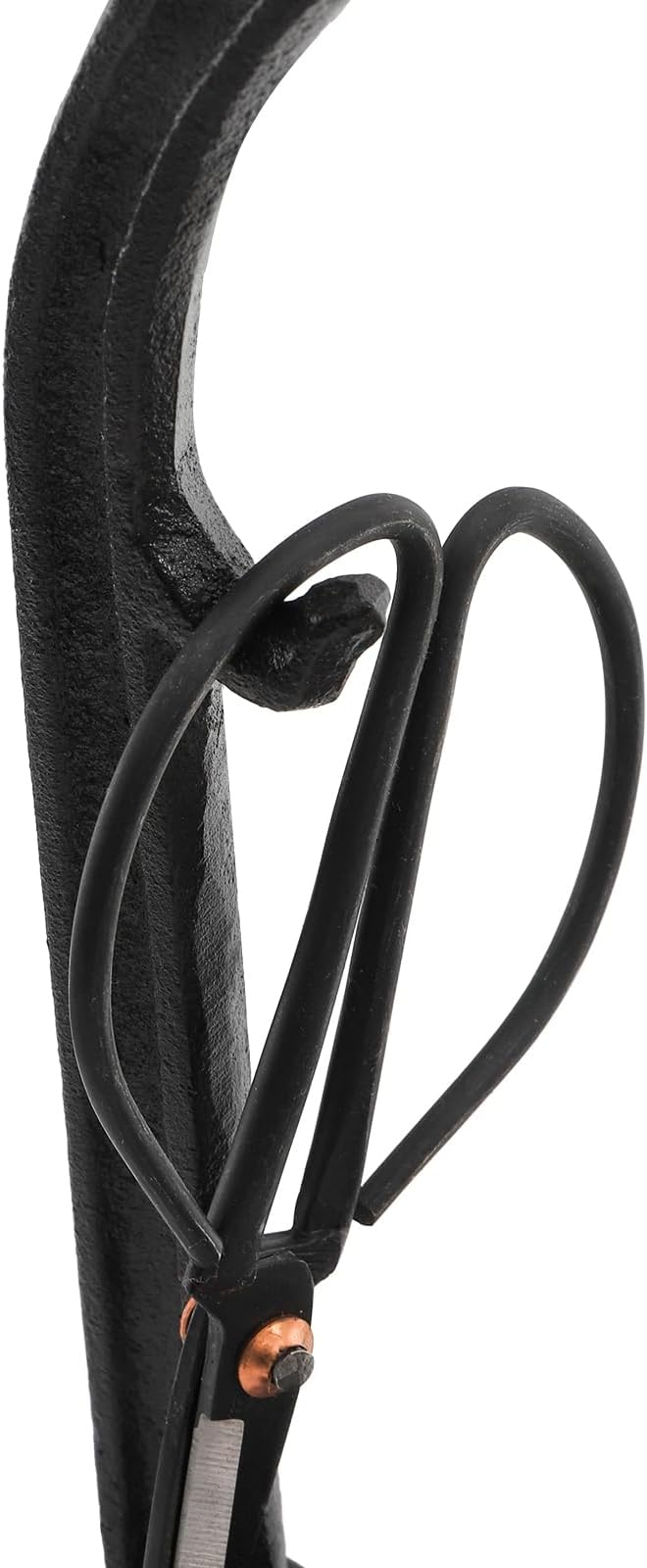 Tosnail Vintage Twine Holder, Cast Iron Decorative Rope Holder, Rustic String Dispenser with Scissors and Jute Twine Roll for Crafts, Kitchen and Home, Garden and Greenhouse Decoration