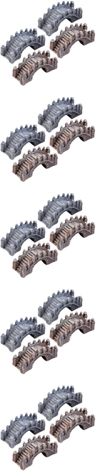 STOBOK 20 Pcs Miniature Fairy Garden Arch Bridge Figurines Figurines Micro Landscape Garden Bridge Terrarium Kit Micro Landscape Ornaments for DIY Kit