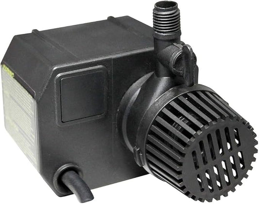 Spaces Places G535AG 575 GPH, Max Height 13' Pond Pump, Black, 575 Gallons Per Hour