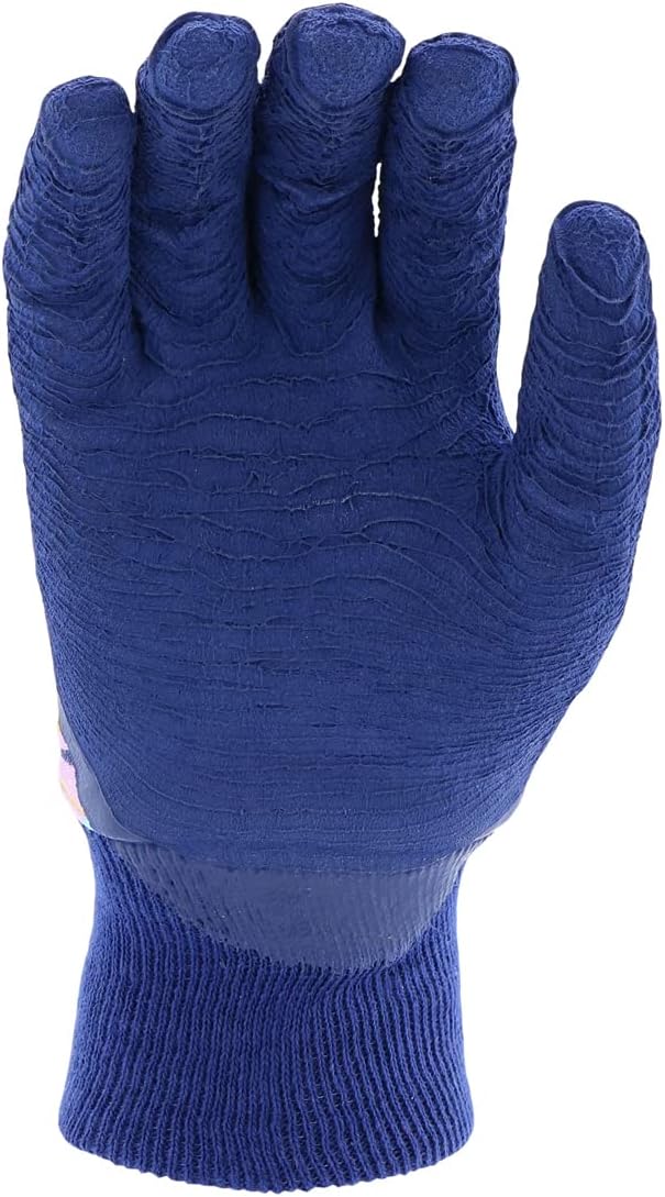 Miracle-Gro Women's Latex Dipped Jersey Gardening Work Gloves, Superior Grip, Water Resistant