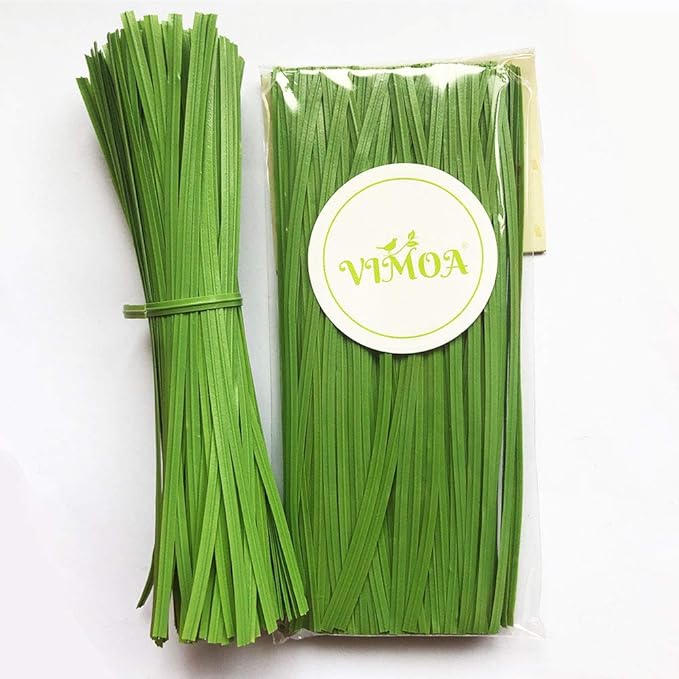 Garden Twist Tie Plant Ties Stripes 200 pcs 6 inches for Plants, Vines and Wrapping Cords or Christmas tree