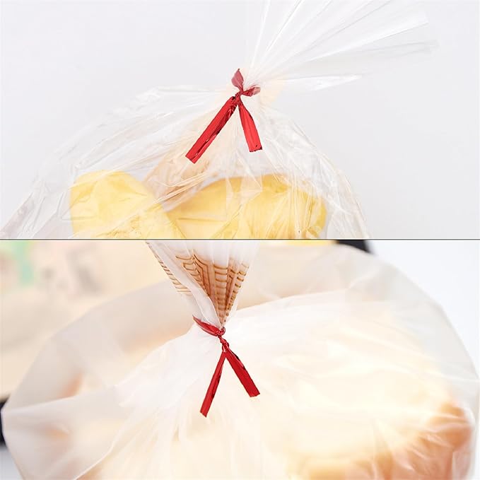 800 PCS 5" Black Metallic Twist Ties for Bakery Ties,Candy Bags,Coffee Bags, Goodie Bags Ties