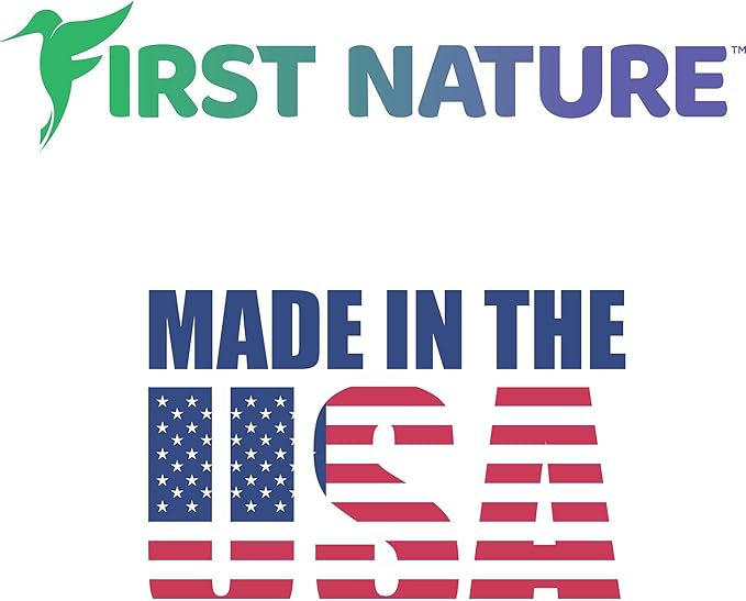 First Nature 3090 32-ounce Hummingbird Flower Feeder