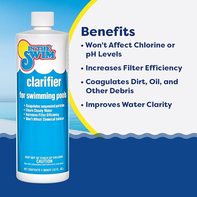 In The Swim Opening Kit and Chlorine Bundle - Pre-Measured Opening Kit for Easy Use - 50 Pound Bucket of 3-Inch Stabilized Chlorine Tablets - for Inground and Above Ground Pools Up to 35,000 Gallons