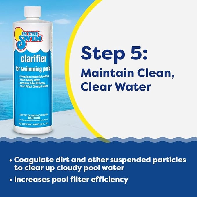 In The Swim Pool Basic Opening Chemical Start Up Kit and Spring Pill - Above Ground and In-Ground Swimming Pools - Up to 7,500