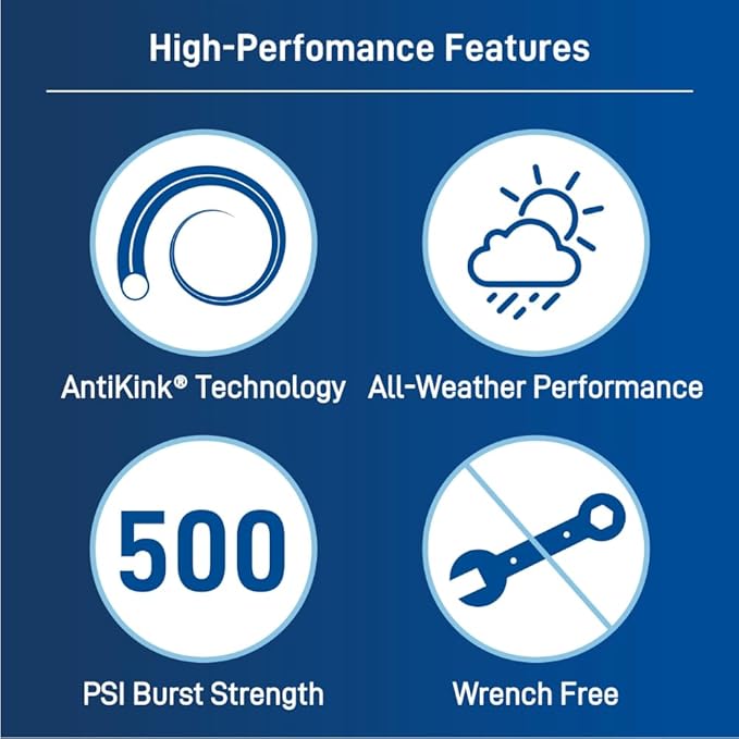 Orbit Pro POLYFUSION Heavy Duty Water Hose (100-Foot x 5/8-Inch)