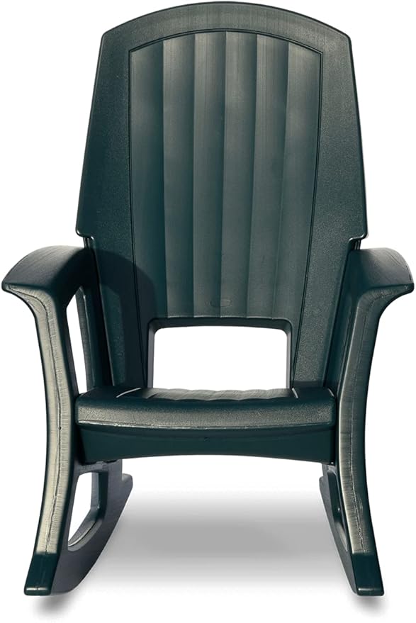 Semco Rockaway Heavy Duty All-Weather Outdoor Rocking Chair Plastics - Green
