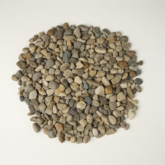 32 oz Jug Multicolor Gray Small River Rock, ½-1½ inch Size, for Indoor Outdoor Decor, vase Filler, Candles, Art, Crafts, Aquariums, Fairy Gardens, planters, tablescapes, terrariums