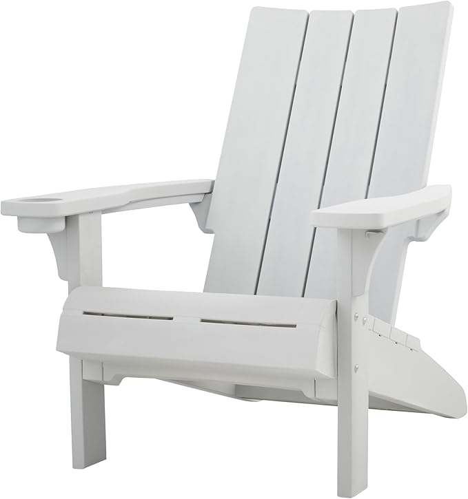 Keter Modern Adirondack Chair - White