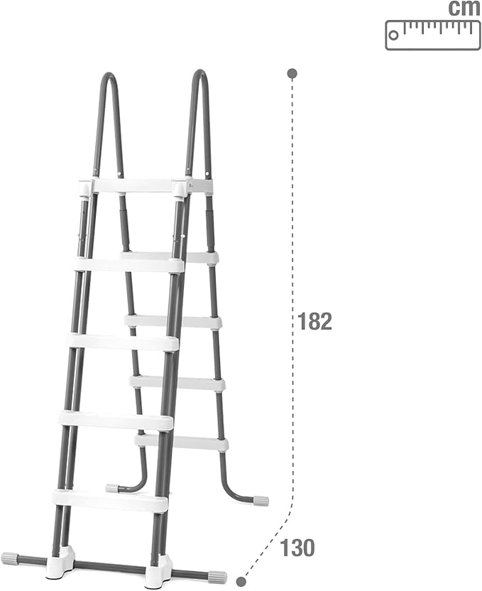 Intex Deluxe Pool Ladder with Removable Steps