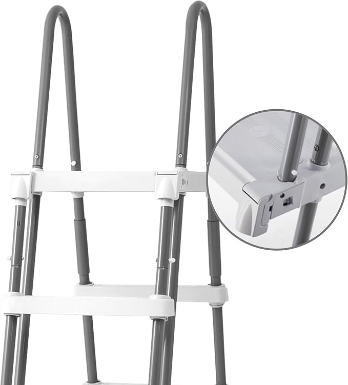 Intex Deluxe Pool Ladder with Removable Steps