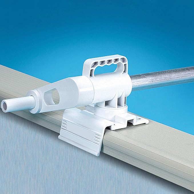 Sun2Solar Above-Ground Pool Solar Reel System | Adjusts to Sizes Extending Up to 18' Wide | 2" Diameter Tube | Compatible with Solar Covers Up to 18' in Width