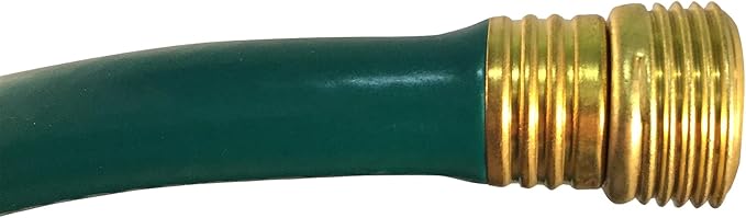 Flexon 1/2-Inch by 50-Foot Reinforced Garden Hose FR1250,Green,(Pack of 5)