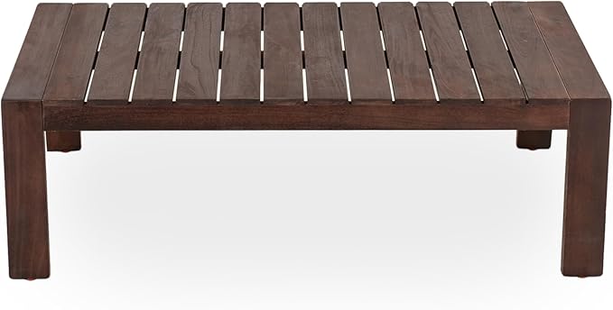 4 Pieces Outdoor Sofa Set 4-Person Patio Seating Group Outdoor Conversation Set with Cushions and a Coffee Table for Patios, Gardens, or Balcony, Dark Brown +Beige Cushion