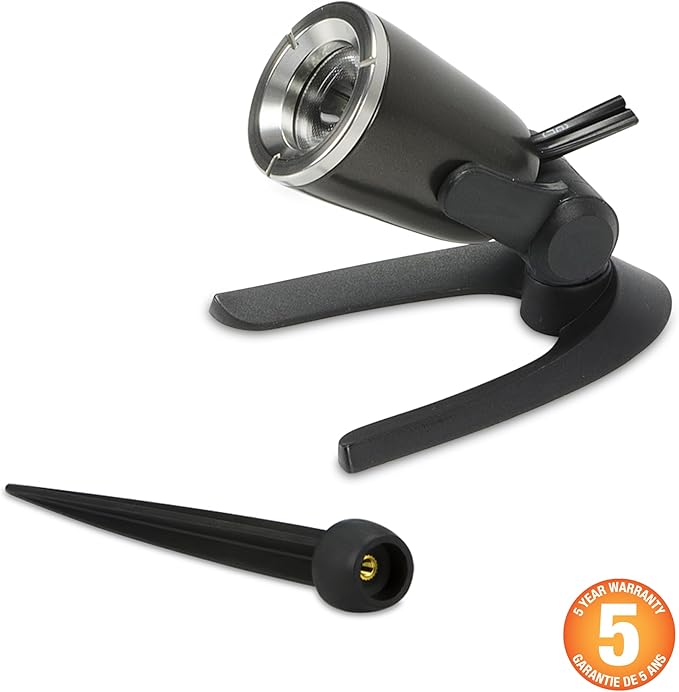 Aquascape Submersible LED Spotlight for Pond, Garden, and Landscape Features, 1 Watt | 84031, Brown