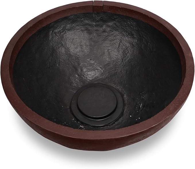 Aquascape Fountain Bowl Container Water Garden, Merlot, 32 inch Dia (81 cm), 78391