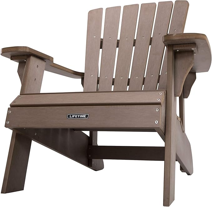 LIFETIME Faux Wood Adirondack Chair