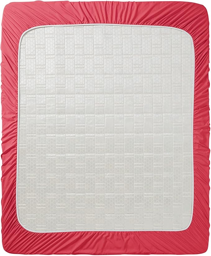 Clara Clark Fitted Sheet, Extra Deep Pocket Fits Deep Mattress, Luxury Soft Fitted Sheet Only, Full Coral Pink
