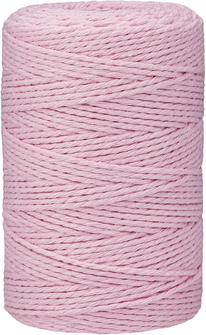 Cotton Butchers Twine - 500 Feet, Pink