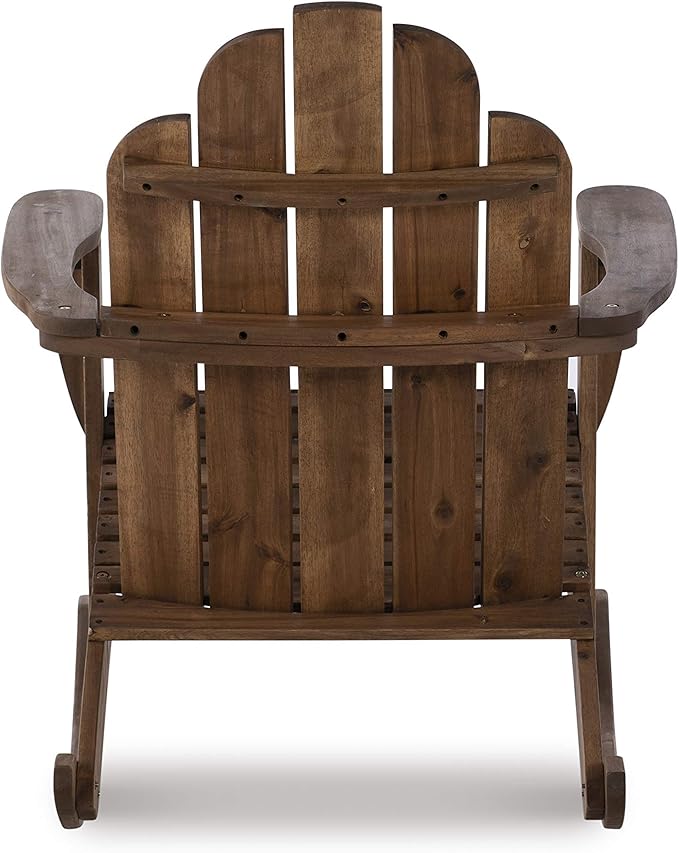 Linon Woodstock Rocking Chair, Teak
