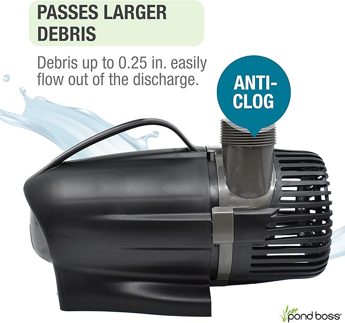 Pond Boss Waterfall Pump, 3600 GPH