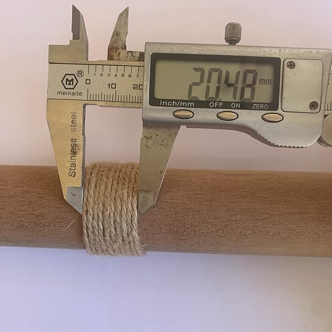 Quotidian Brown Natural 3 ply Jute Jute Twine Rolls 1/8" (0.3cm) 640 Feet - Wrapping Picture Hanging Gardening