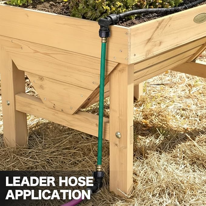 Garden Hose Leakproof for Gardener: 1/2” PVC Water Hoses with GHT Fittings - 3 FT No Kink and Flexible for Outdoor