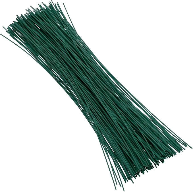 Tupalizy 8Inch Reusable Cable Ties Wire Twist Ties Garden Twine for Plastic Bags Electronics Cords Organize Gardening Vines Climbing Plants Halloween Christmas Holiday Decors Crafts,200PCS,Dark Green