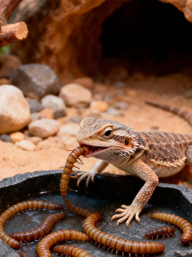 Tortoise Water Dish, 7.1 * 5.5 * 0.8in Reptile Water Dish，Reptile Food Dish Suitable for The Feeding and Watering Needs of Various Pets