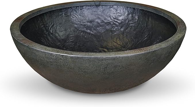 Aquascape Fountain Bowl Container Water Garden, Green Slate, 50 inch Dia (127 cm), 78401