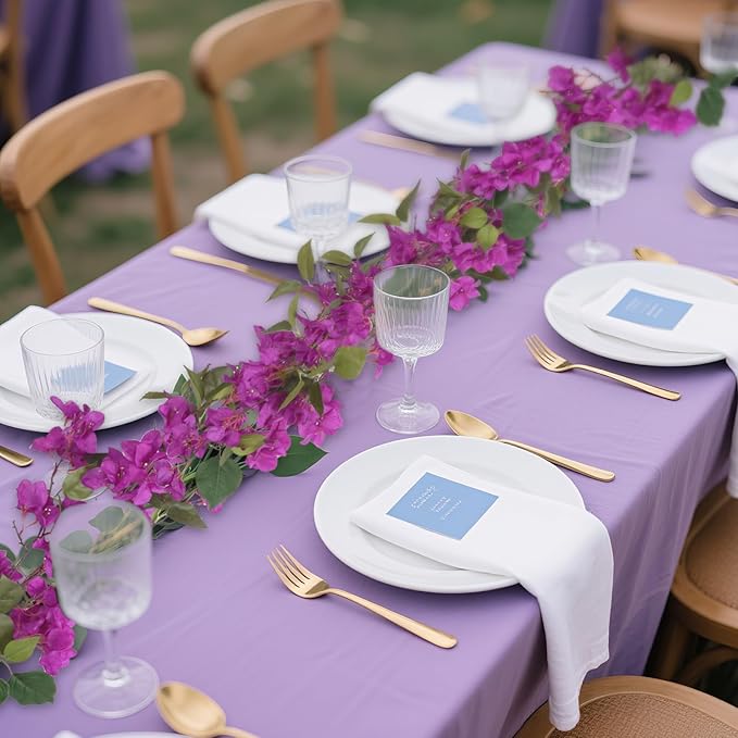 IPOPU Purple Bougainvillela Artificial Flowers Garland 5.9FT Faux Bougainvillea Hanging Flowers Artificial Vine Flowers for Table Runner Wedding Arch Centerpieces Porches Garden Decor (Purple)