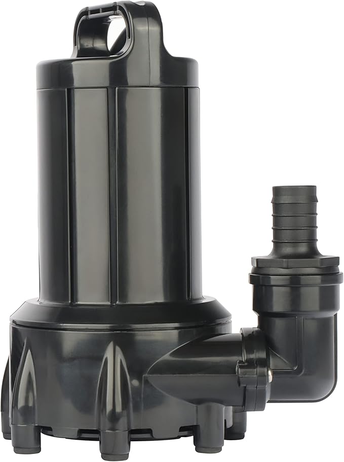OYO WATER 3000GPH Submersible Outdoor Inline Pond Pump High Head Water Pump for Garden Waterfall Fountain Water Circulation for Koi Fish Pond