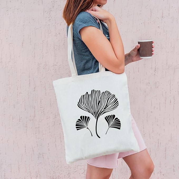 9Pcs Large Plants Stencils Plants Leaf Painting Stencils Reusable Plants Stencil Plastic Art Drawing Templates DIY Crafts Plant Stencil for Painting on Wood Wall Door Canvas Home Decor,7.9 x 7.9inch