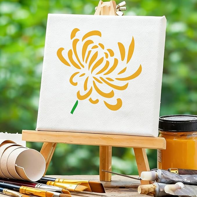 72 Pcs Butterfly Flower Stencils for Painting Set, Reusable Botanical Leaf Dragonfly Plants Painting Templates - Stencil Crafts Drawing Templates for DIY Scrapbook, Home Wall Murals, Canvas Wood Signs