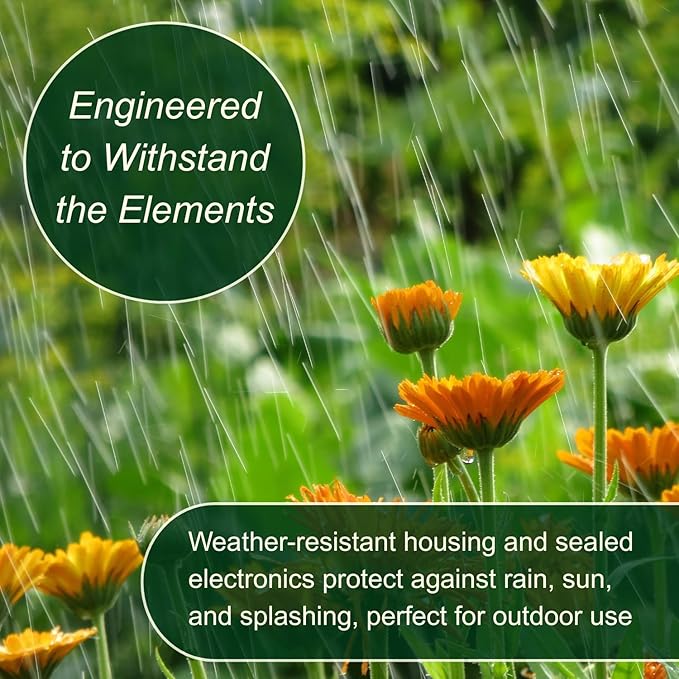 Rain Bird 1ZEHTMRS Simple-Set Hose End Timer, One Zone/Station, Battery Operated, 3/4" Garden Hose Thread, Heavy-Duty Brass Inlet