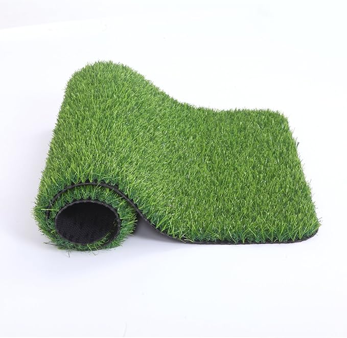 MAYSHINE Fake Grass for Dogs, Artificial Turf Grass Indoor Outdoor, Mat for Dogs Soft Blades, Cesped Artificial for Patios, Dog Astro Turf for Balcony, Quick Clean, Easy Rinse Patio Rug, 29.5"x17"