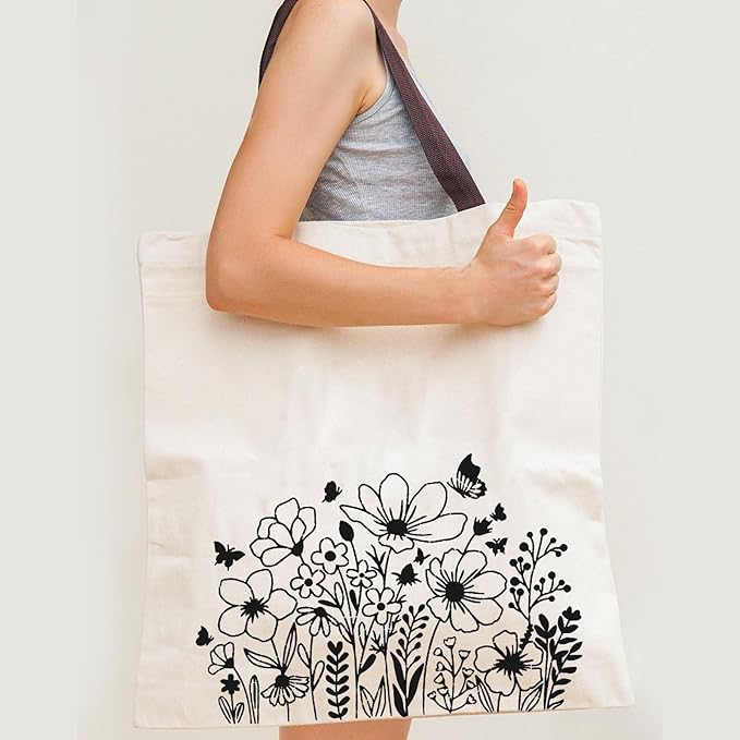 Flower Stencils for Painting, 14pcs Floral Stencils for Crafts Reusable, Drawing Templates On Wood Wall Canvas Fabrics Furniture DIY Home Decor Card Rock