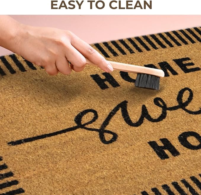 Folkulture Welcome Matt Outdoor | 16 x 28 Door Mats for Front Door Mat Outside Entrance | Eco Friendly | Welcome-Mats Cute | Coir Door Mats | Outdoor Decor for Home | Durable & Anti Slip cute doormats