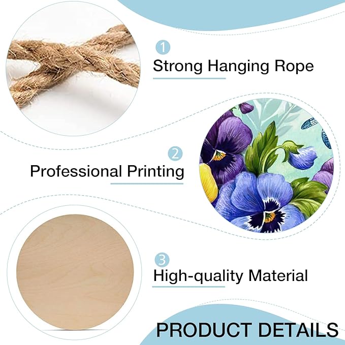 Deroro Welcome Spring Summer Floral Flower Sign for Front Door Decor, Pansy Dragonfly Wood Door Hanger for Outdoor Outside Porch, Seasonal Vintage Wooden Wreath Indoor Wall Hanging Decoration
