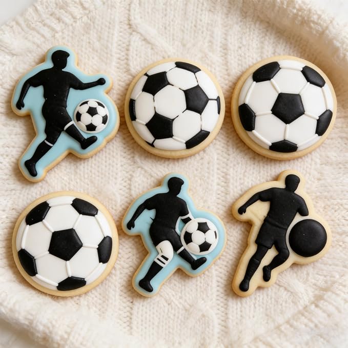 20 Pcs Sports Stencils, Reusable Soccer Stencils for Painting, Football Action Walls Template for Painting on Wood Floor Wall Rock Garden Furniture Canvas DIY Home Decor