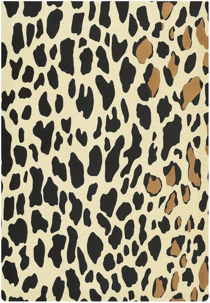 Garden Flag Cow Print Farmhouse Flags Double Sided 12 X 18 Inch Cute Farm Animals Yard Flag Yard Decorations for Home Outdoor Outside Lawn Decor