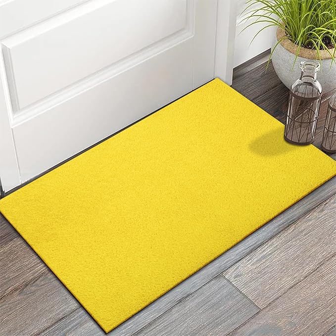 AZZKANG Outdoor Door Mat 2 Pack Front Door Indoor Multipurpose Utility Mat Large Quickly Absorb Mud Anti Slip Shoes Mats for Entryway Plant Pet Place Mat 36"x24"