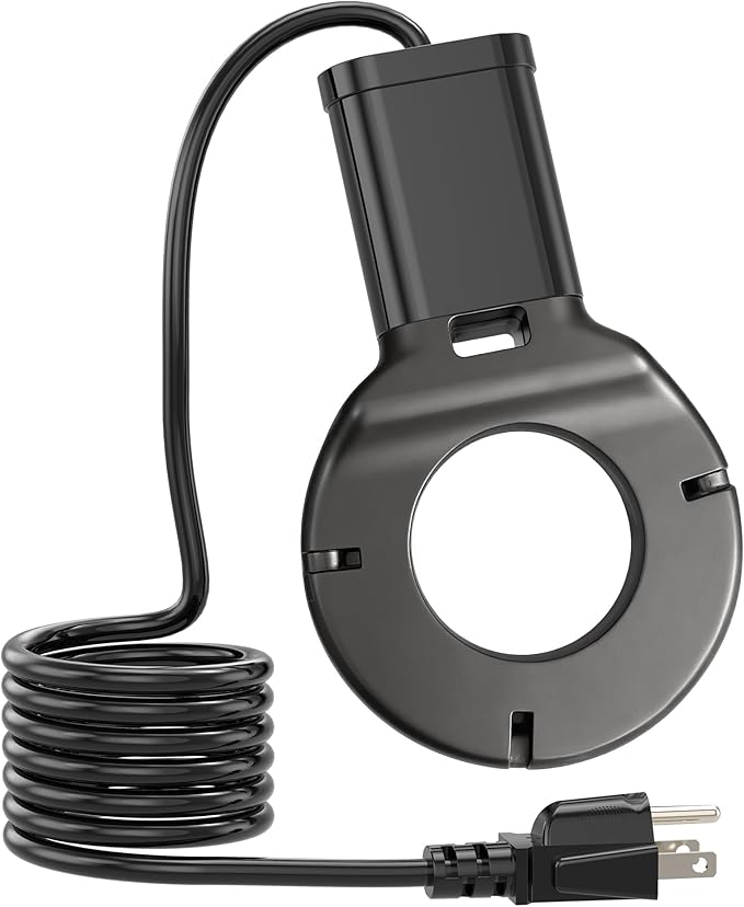 1000W Utility De-Icer, Submergible Bird Bath Heater De-icer, Chicken Water Heater, Stock Tank Heater for Livestock Poultry Birds, Cows, Horses, Wildlife Drinkingwith 10FT Power Cord, Black