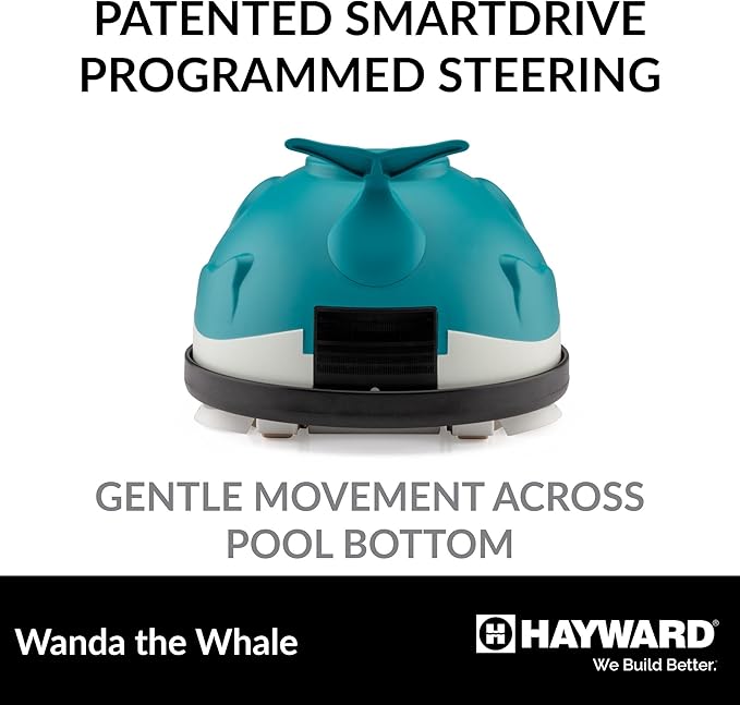 Hayward W3900 Wanda the Whale Above-Ground Suction Pool Cleaner for Any Size Pool (Automatic Pool Vacuum)