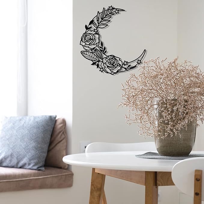 EZ4ENCE Decoration Wall Art Boho Wall Home Decor Hanging Appearance Wall Decor Metal Wall Hanging Decor